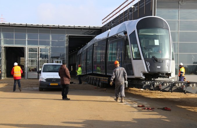 Luksemburg. Tramwaj coraz bliżej Luksemburg. Tramwaj coraz bliżej
