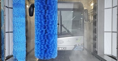 Nowa myjnia autobusowa SULTOF TYTAN w PKM Czechowice-Dziedzice