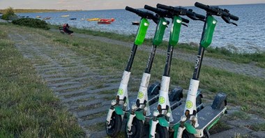 E-hulajnogi Lime wracają nad polskie morze 