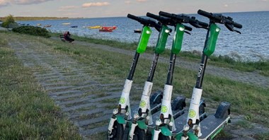 E-hulajnogi Lime rozpoczynają sezon nad polskim morzem