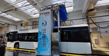 Nowa myjnia autobusowa w MZK Toruń- programy mycia dostosowane do potrzeb