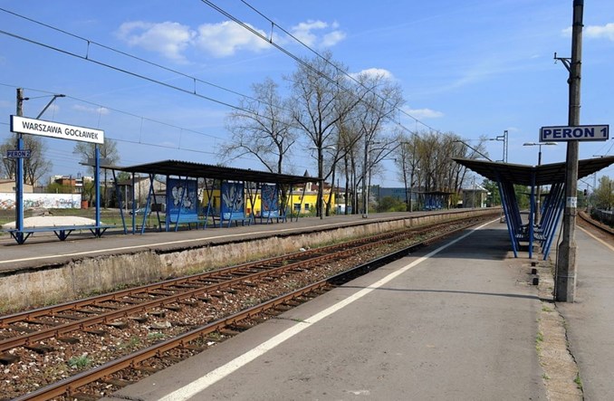 Powstanie przystanek kolejowy Warszawa Wiatraczna, perony w nowych miejscach