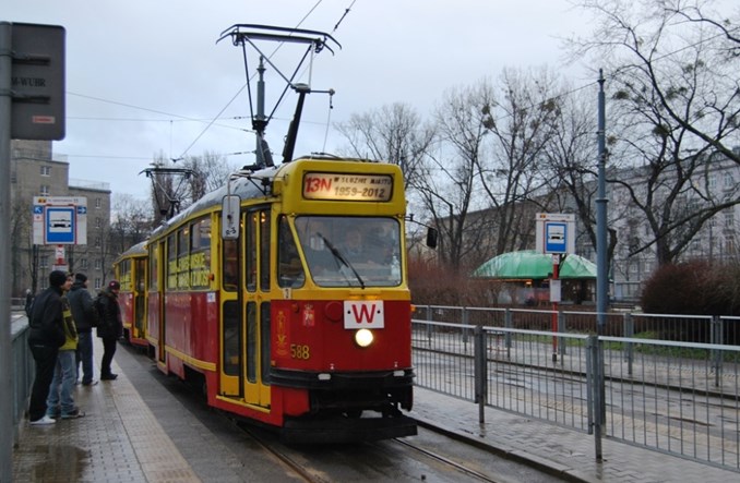 Plac Narutowicza z pętlą tylko dla tramwajów zabytkowych