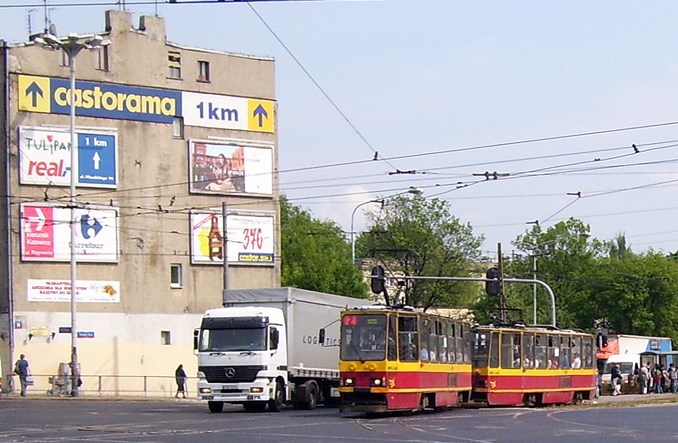 Łódź: Apogeum wyłączeń. „Skrzyżowanie Marszałków” bez tramwajów