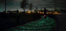Ścieżka rowerowa Van Gogh’a malowana światłem