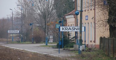 Powiat kraśnicki z planem transportowym