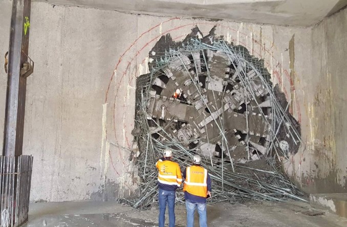 Metro: Tarcza Maria przebiła się do stacji Targówek