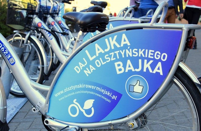 Olsztyn. Rower publiczny wcale nie taki pewny