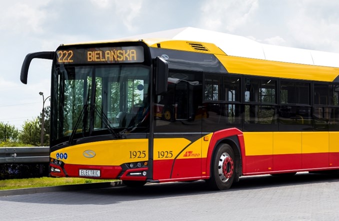 Solaris z umową na dziesięć elektrobusów dla MZA Warszawa