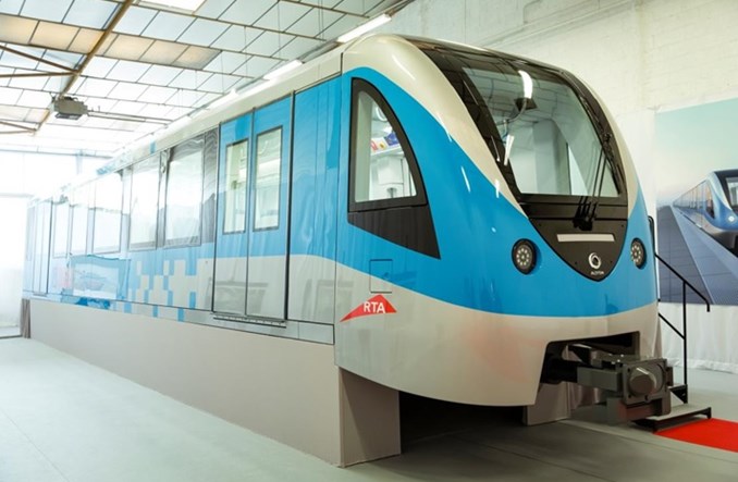 Alstom prezentuje makietę metra dla Dubaju