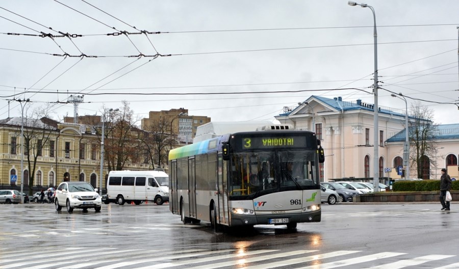 Wilno powiększy do 46 km sieć buspasów Wilno powiększy do 46 km sieć buspasów
