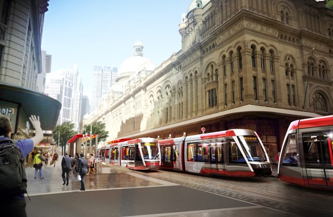 Sydney. Alstom dostarczył pierwszy tramwaj Citadis X05