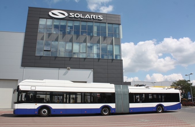 Solaris przygotował trolejbus z ogniwem wodorowym