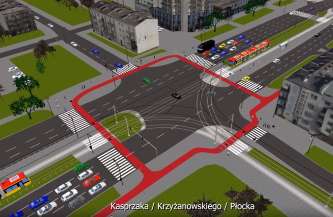 Warszawa: Wirtualna przejażdżka tramwajem do Wilanowa (animacje)