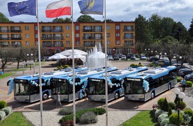 Czechowice-Dziedzice z nowymi Solarisami