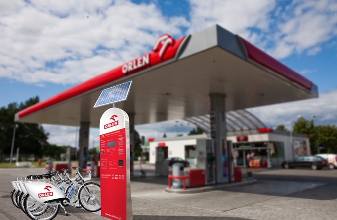 Stacje Nextbike na stacjach Orlenu