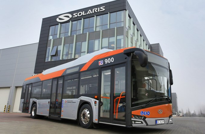 Solaris dostarczy do Rzeszowa 10 autobusów elektrycznych oraz 30 z napędem konwencjonalnym