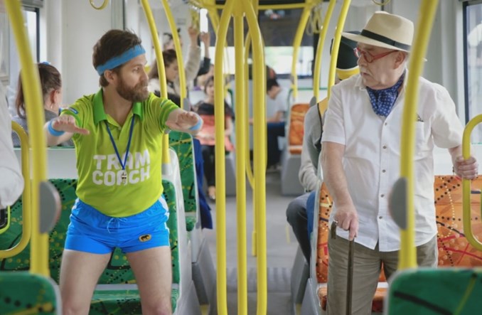 Melbourne. Tramwajowy trener personalny