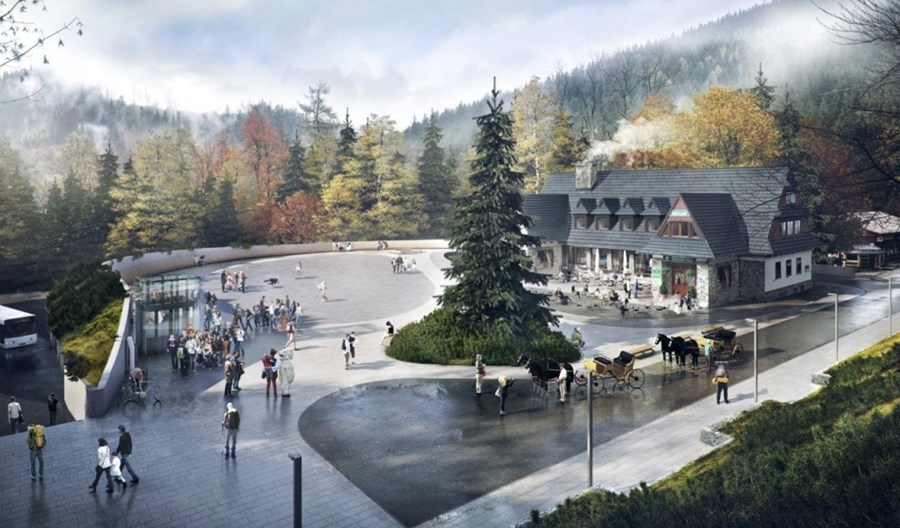 Zakopane. Ruszył przetarg na przebudowę placu w Kuźnicach Zakopane. Ruszył przetarg na przebudowę placu w Kuźnicach