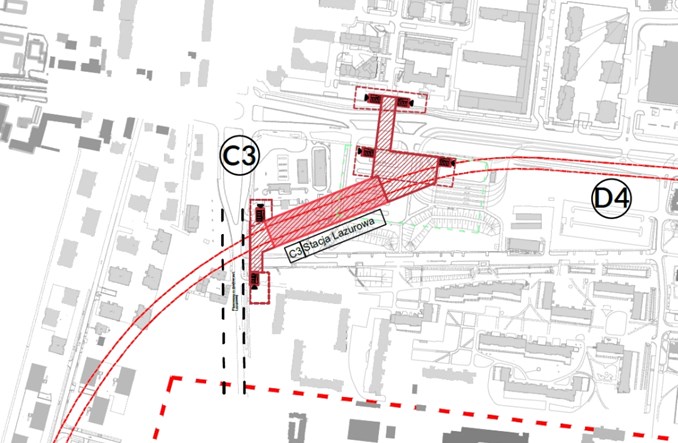 Ostatni odcinek metra: beton, lastryko i panele z blachy