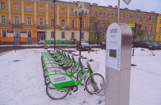 Częstochowski Rower Miejski wystartował
