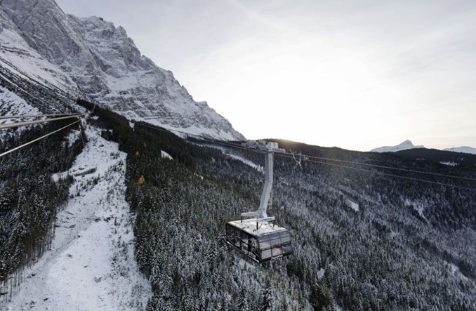 Zugspitze z rekordową koleją linową