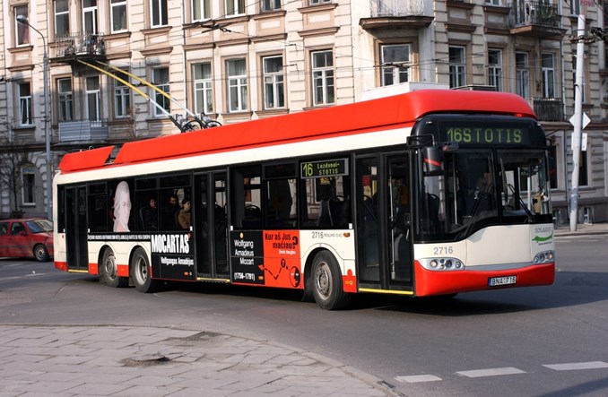 Wilno. Solaris z kontraktem 41 trolejbusów