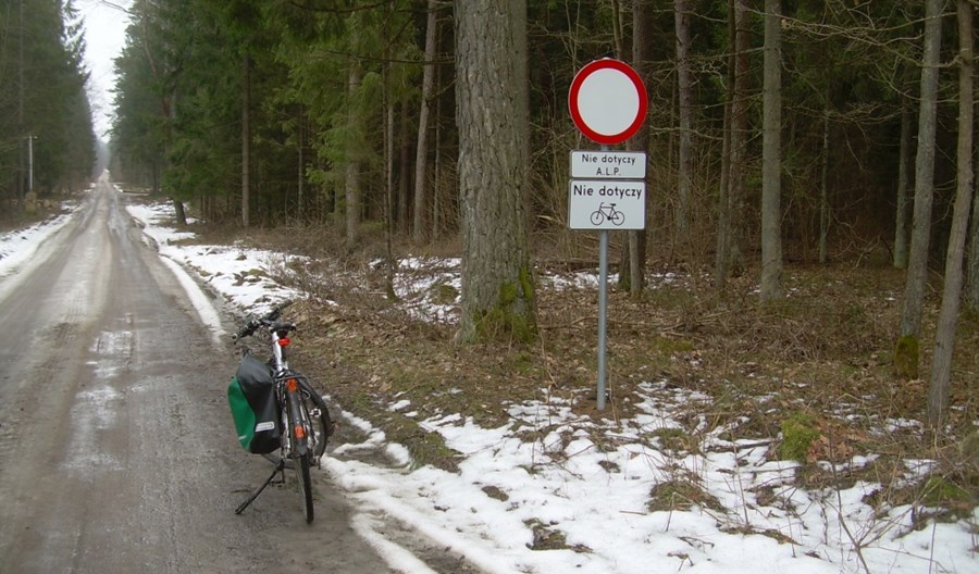 Rowerzyści ścigani w Puszczy Białowieskiej. Green Velo... nie dla nich? Rowerzyści ścigani w Puszczy Białowieskiej. Green Velo... nie dla nich?