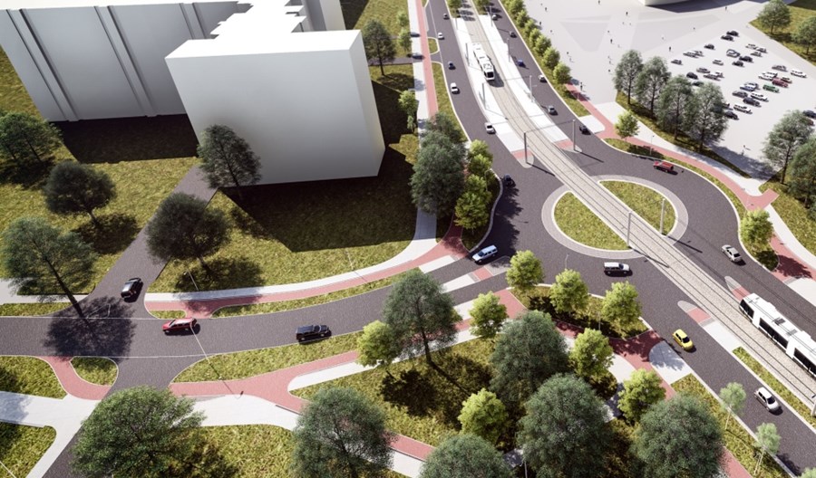 Szczecin: Ruszają prace przy budowie tramwaju na Szafera Szczecin: Ruszają prace przy budowie tramwaju na Szafera