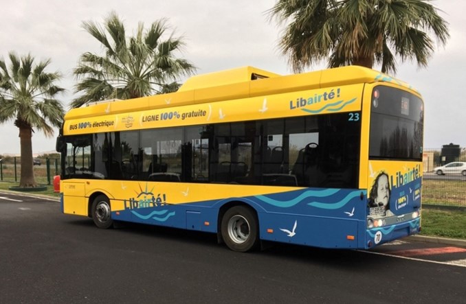 Pierwszy elektryczny Solaris dotarł do Francji