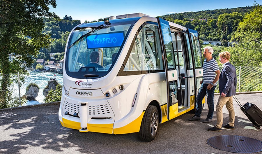 Autonomiczny autobus już w marcu w Schaffhausen Autonomiczny autobus już w marcu w Schaffhausen