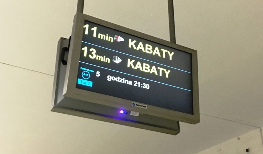 Stacje metra z ekranami informującymi o odjazdach komunikacji. Powstanie koncepcja Stacje metra z ekranami informującymi o odjazdach komunikacji. Powstanie koncepcja
