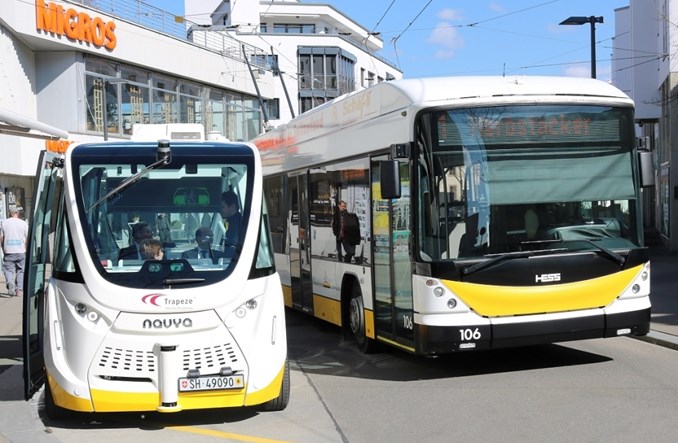 Pierwszy autonomiczny bus zintegrowany z systemem dyspozytorskim