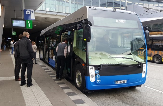 Holandia. Alstom testuje Aptisa m.in. w Rotterdamie