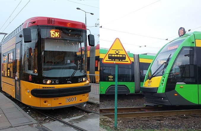 Ranking miast. Warszawa liderem finansowania transportu. Poznań goni