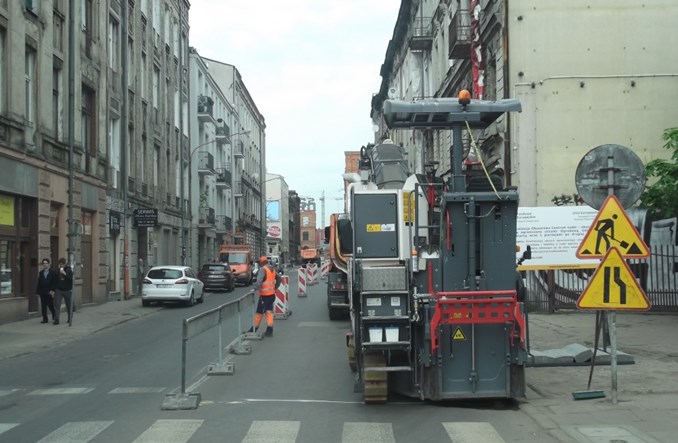 Łódź: Rewitalizacja – początek inwestycji drogowych