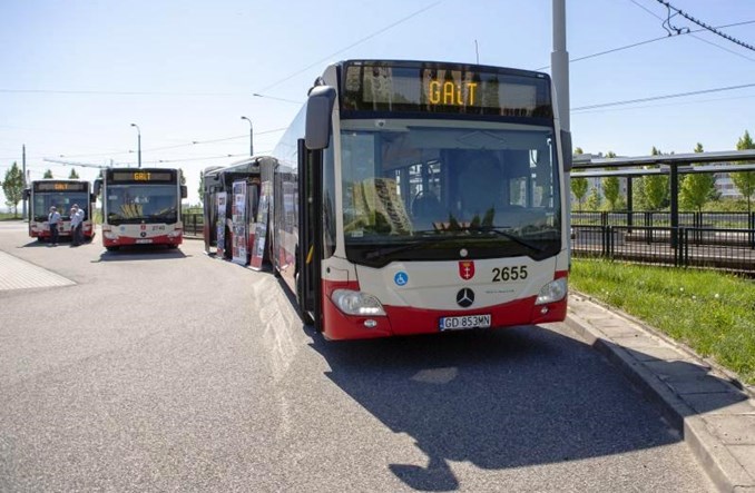 Gdańsk wydzierżawi  48 autobusów Mercedesa