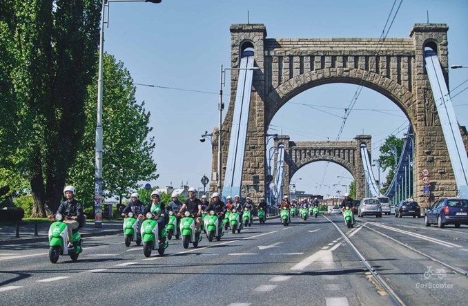 Wrocław. Ruszył skuter sharing na 100 pojazdów