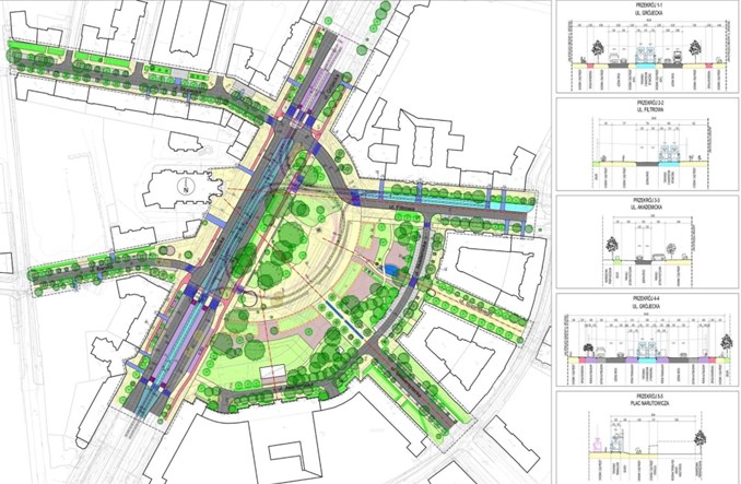 Plac Narutowicza na nowo – z niewielką pętlą. Budowa od 2019 r.?