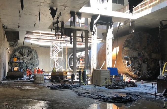 Metro: Maria – druga z tarcz – dotarła na Płocką. Dwa odcinki tunelowe gotowe