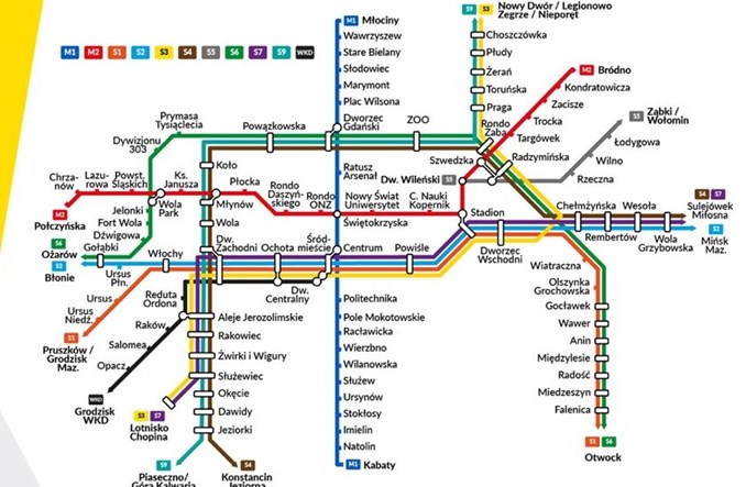 Warszawa: Kolej wyborcza jak 10 linii metra. Powstanie nowa linia obwodowa?