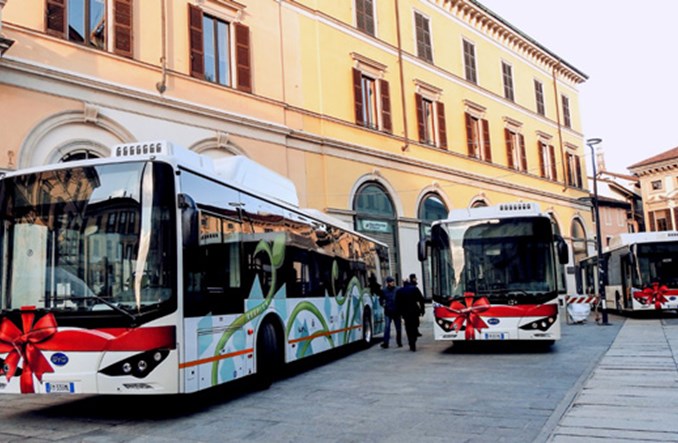 Padwa kupuje autobusy elektryczne BYD