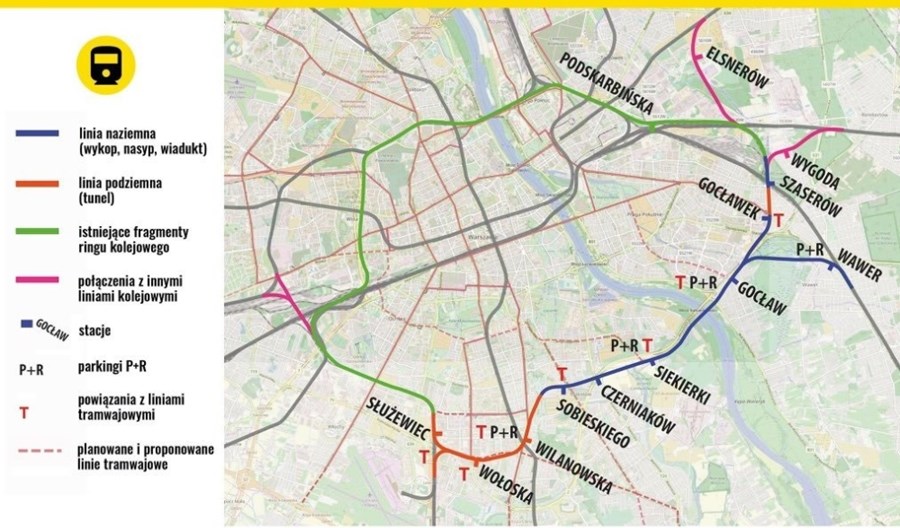 Miasto Jest Nasze: Kolejowy ring Warszawy zamiast licytowania się na metro Miasto Jest Nasze: Kolejowy ring Warszawy zamiast licytowania się na metro