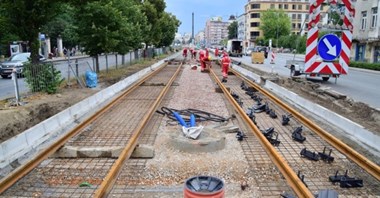 Warszawa: Tramwaje wracają na Puławską i wreszcie na Służewiec