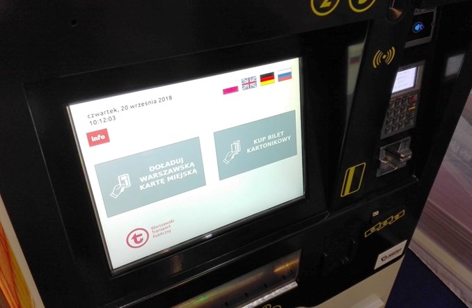 Warszawa. Mera dostarczy 24 „flixbusowe" biletomaty do metra
