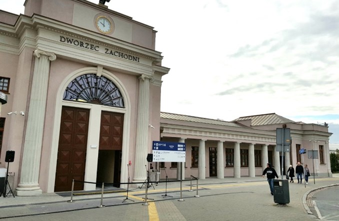 Dworzec Zachodni w Poznaniu otwarty dla podróżnych