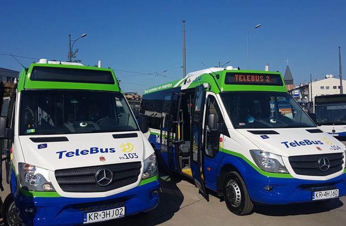 Kraków ma nowe minibusy do obsługi Tele-busa