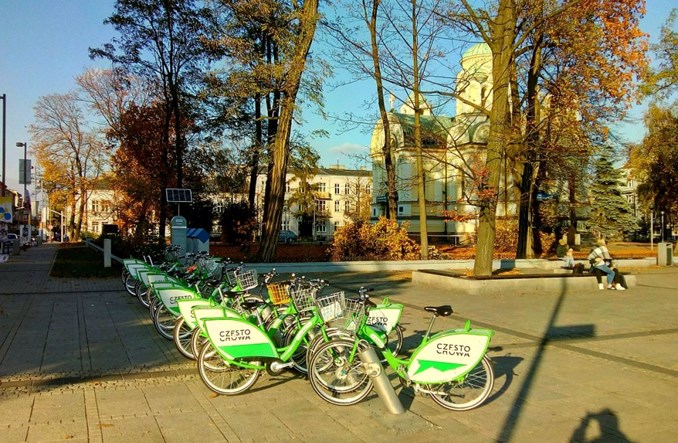 Częstochowa. Pierwszy sezon roweru publicznego sukcesem