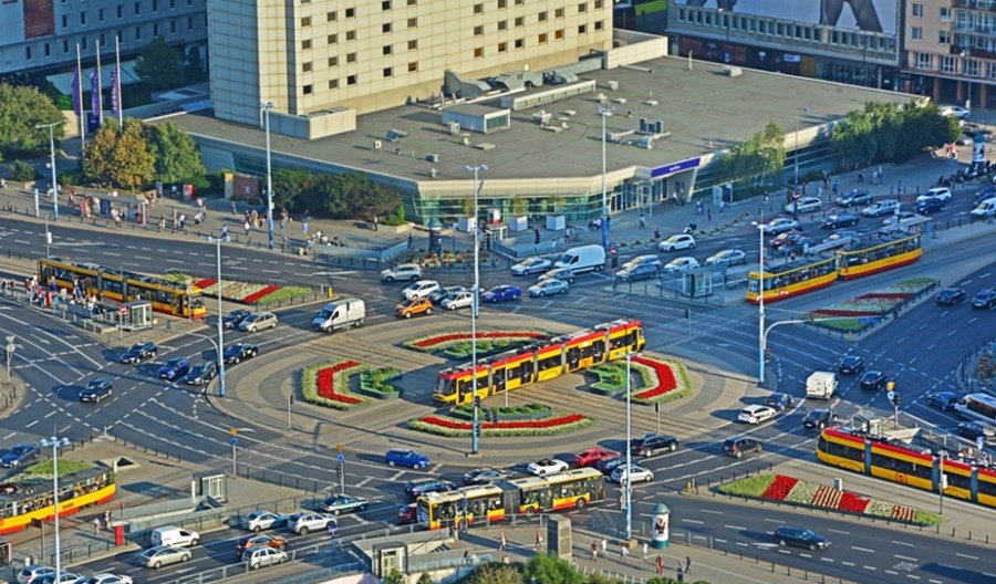Warszawa: Przejścia w rejonie Rondzie Dmowskiego dopiero po 2027 r.? Warszawa: Przejścia w rejonie Rondzie Dmowskiego dopiero po 2027 r.?