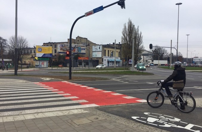 Łódź: DDR wokół Ronda Solidarności oddane do użytku